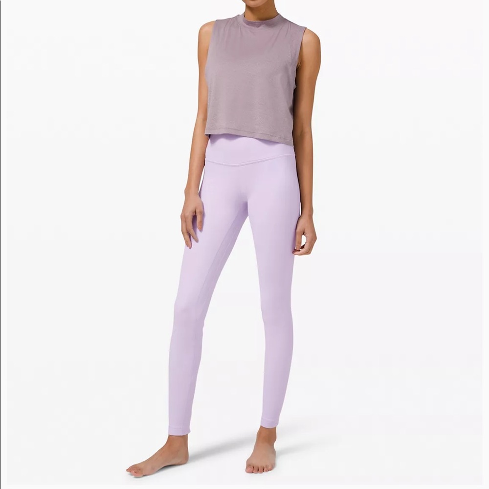 MAGENTA Lululemon Wunder Under Leggings 28”